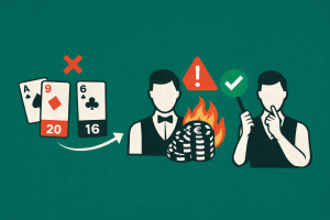Blackjack les erreurs les plus coûteuses (et comment les éviter)