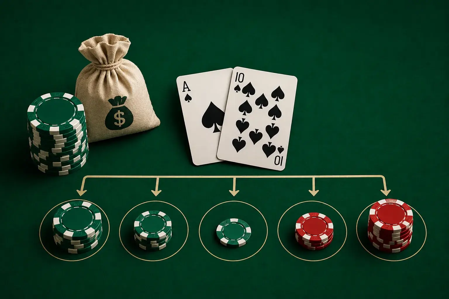 Gestion de bankroll au Blackjack