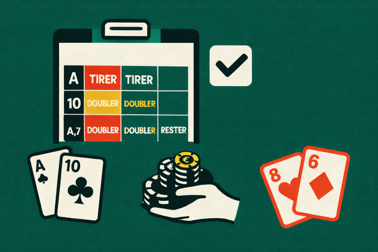 Stratégie de base du Blackjack